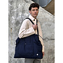 Wadded tote navy
