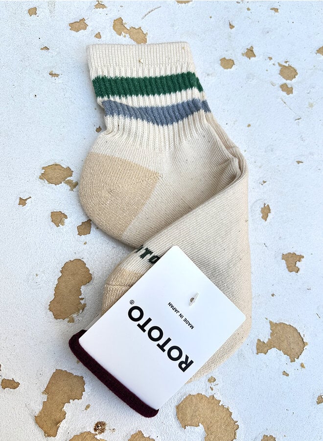 R1591 ecru groen/bl
