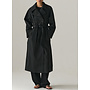 ROOMY TRENCH BLCK