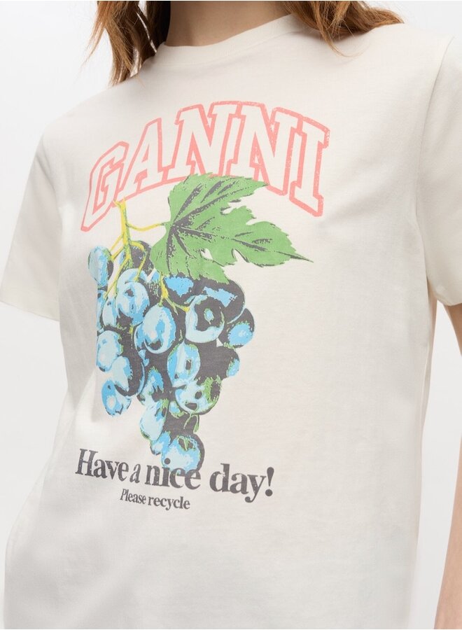 Grapes t-shirt ecru