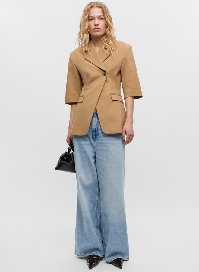 Soft rigid denim