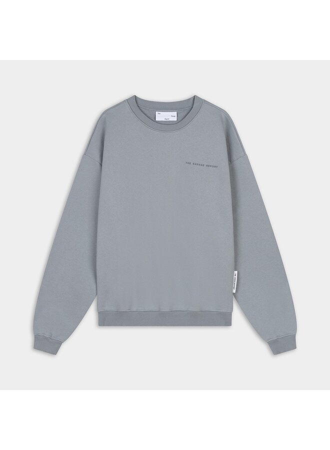 TSR crewneck grey sweater