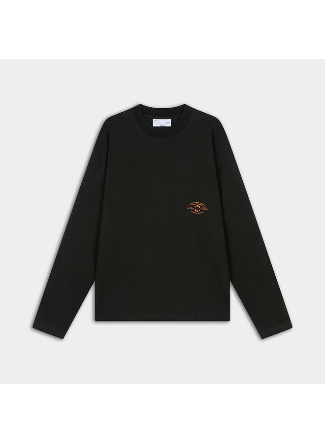 TSR swirl ls charcoal t-shirt