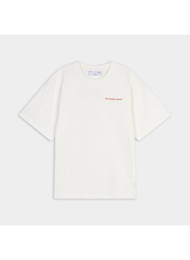 TSR optic white t-shirt