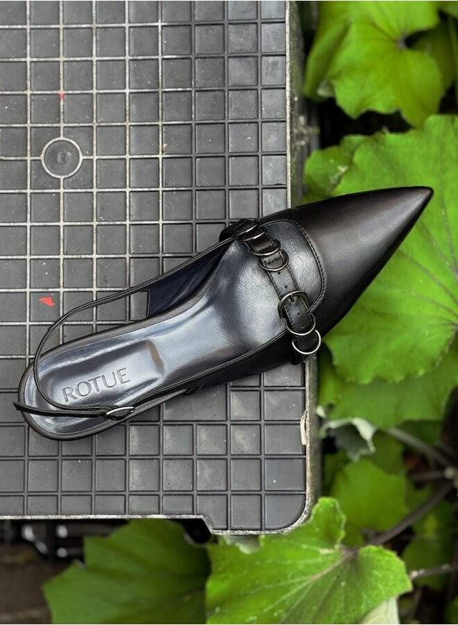 Anelli slingback black