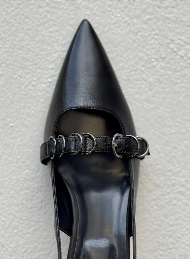 Anelli slingback black