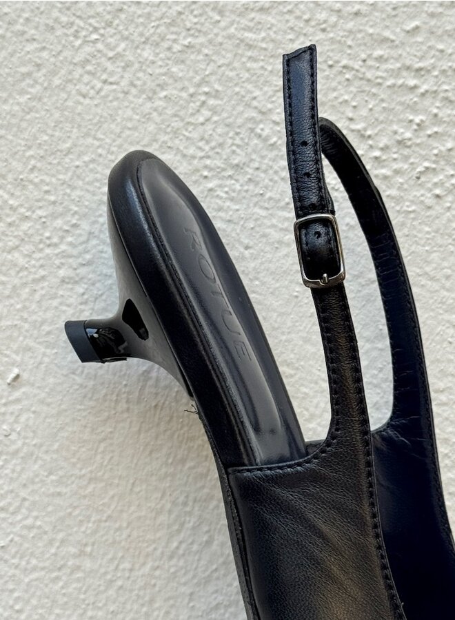 Anelli slingback black