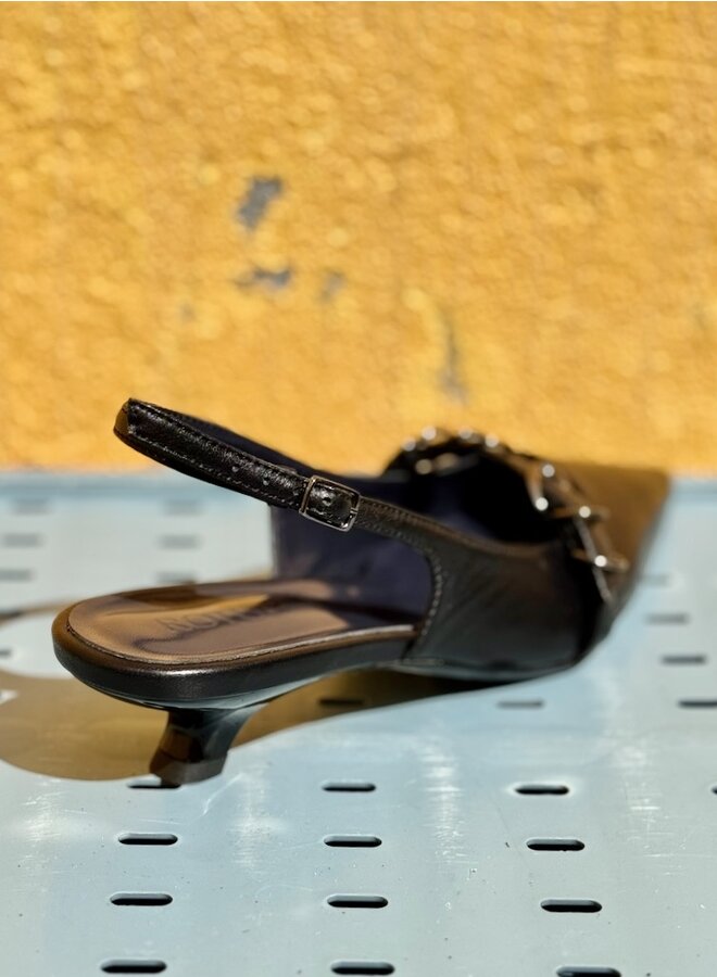 Anelli slingback black