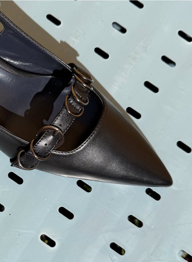 Anelli slingback black