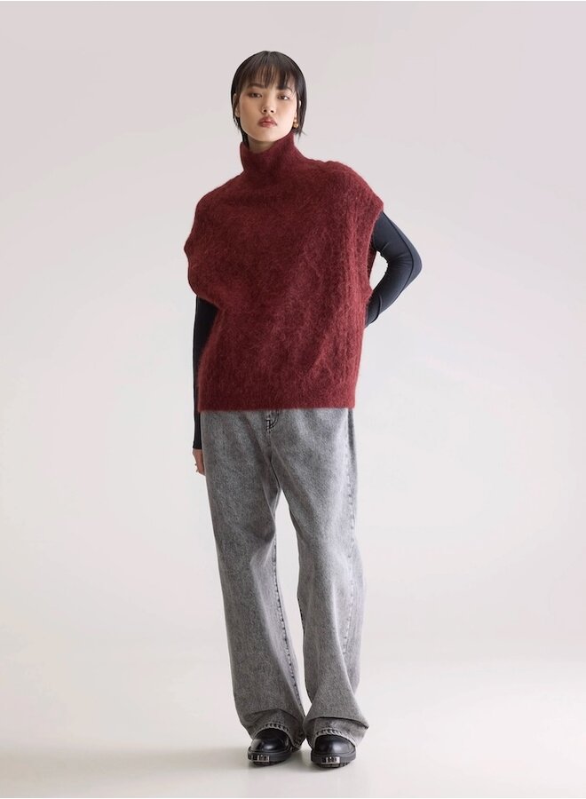 Darti knit brown