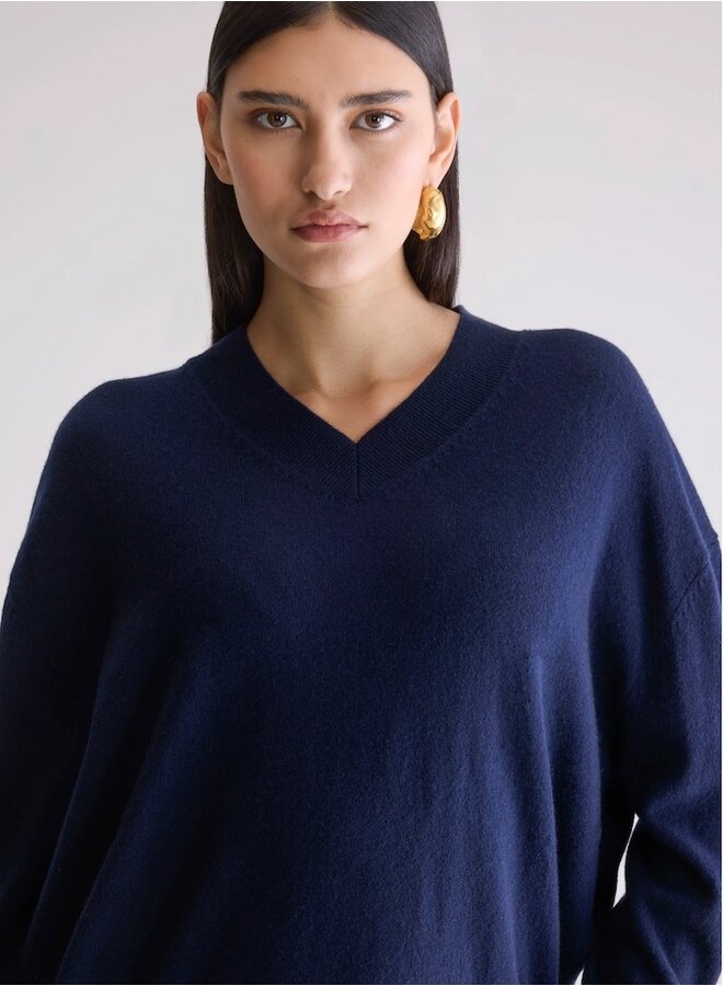 Slax trui navy