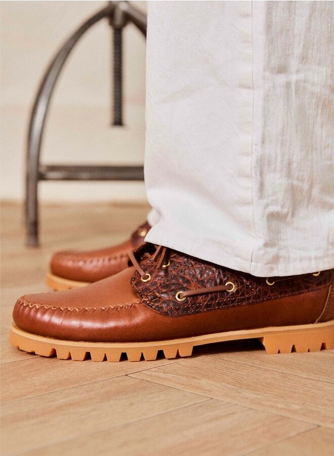 AZTEC BOAT BROWN