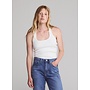 Una top white