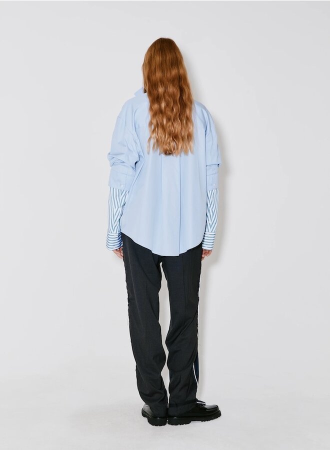 Cosmo shirt gr/bl
