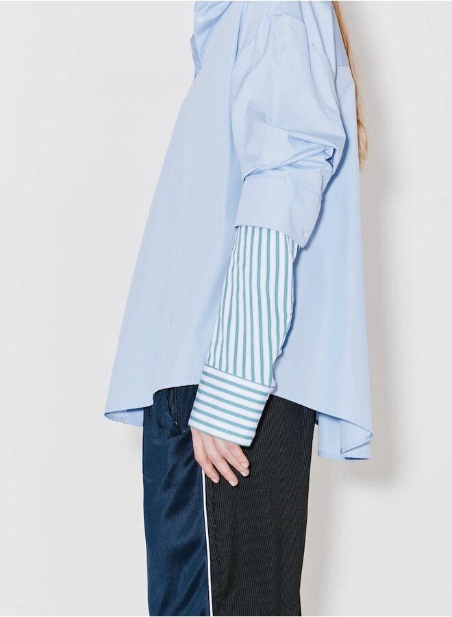 Cosmo shirt gr/bl