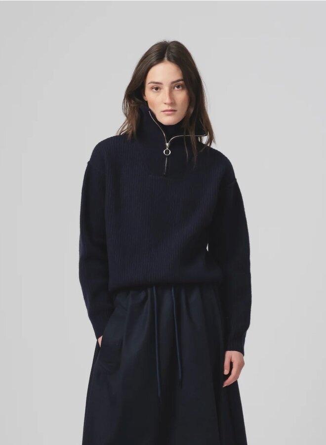 Fly deck sweater navy