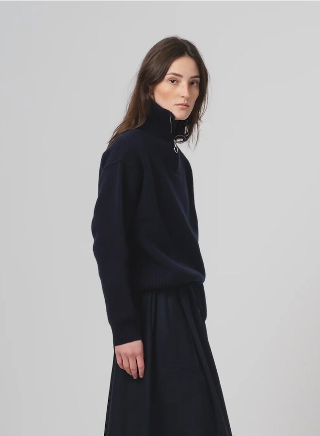 Fly deck sweater navy
