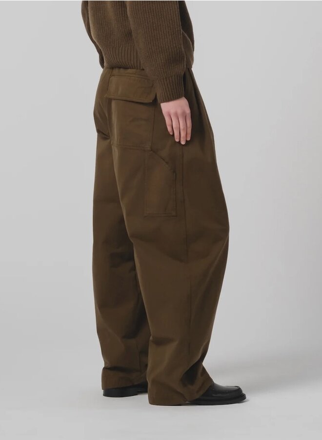British worker fossil green