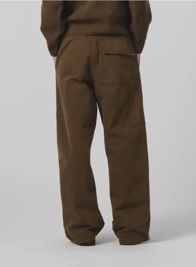 British worker fossil green