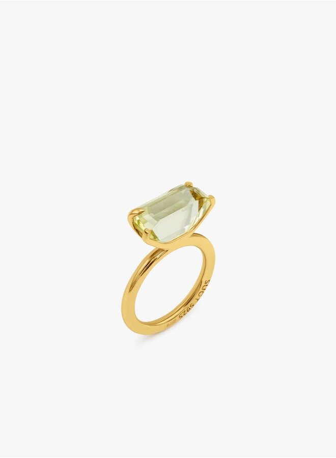 Half cut lemon ring