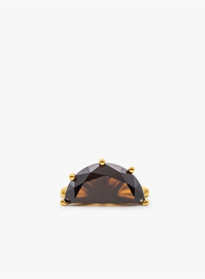 Half cut cognac ring