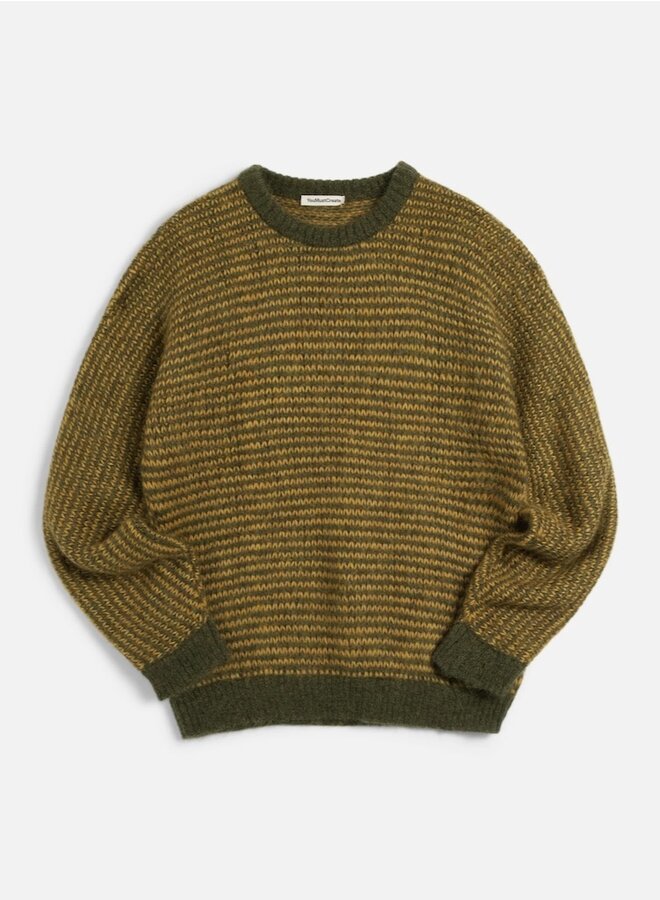 Palm knit yellow/grn