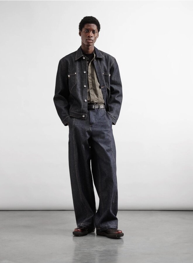 Loft raw indigo jacket