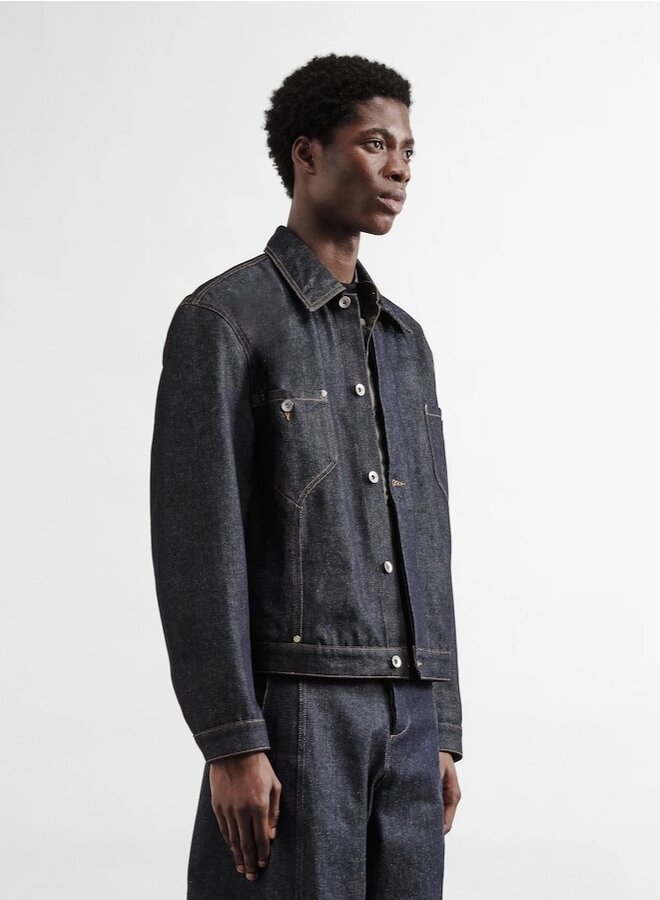 Loft raw indigo jacket