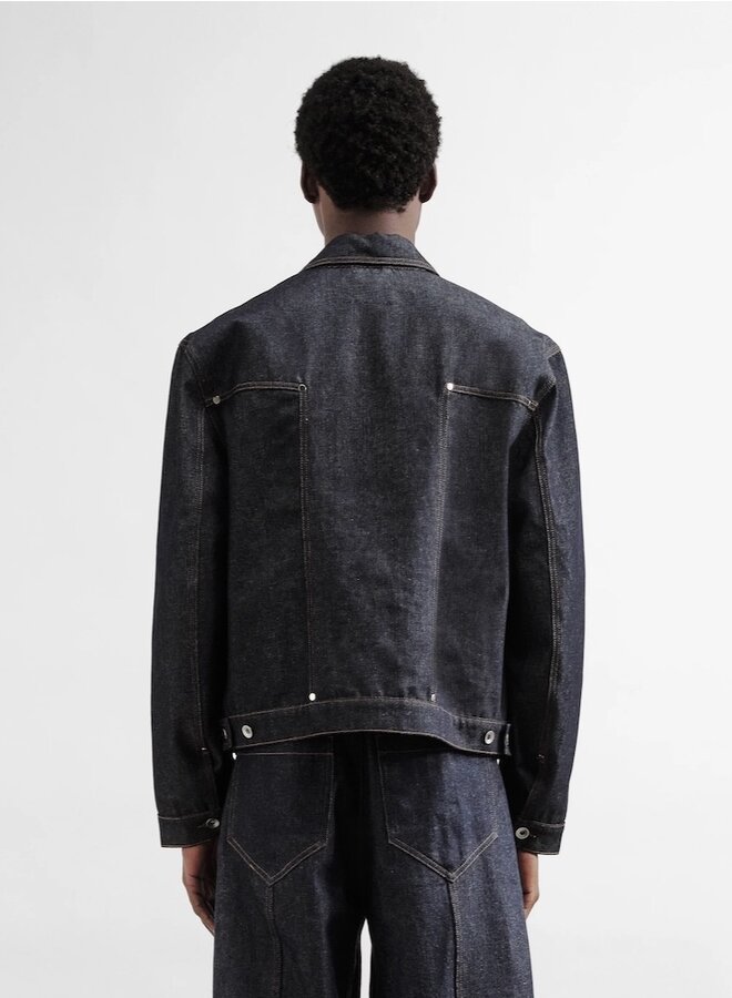 Loft raw indigo jacket