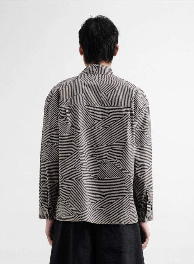 Wray blouse stripe print