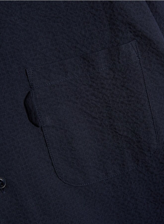 Curtis seersuck navy