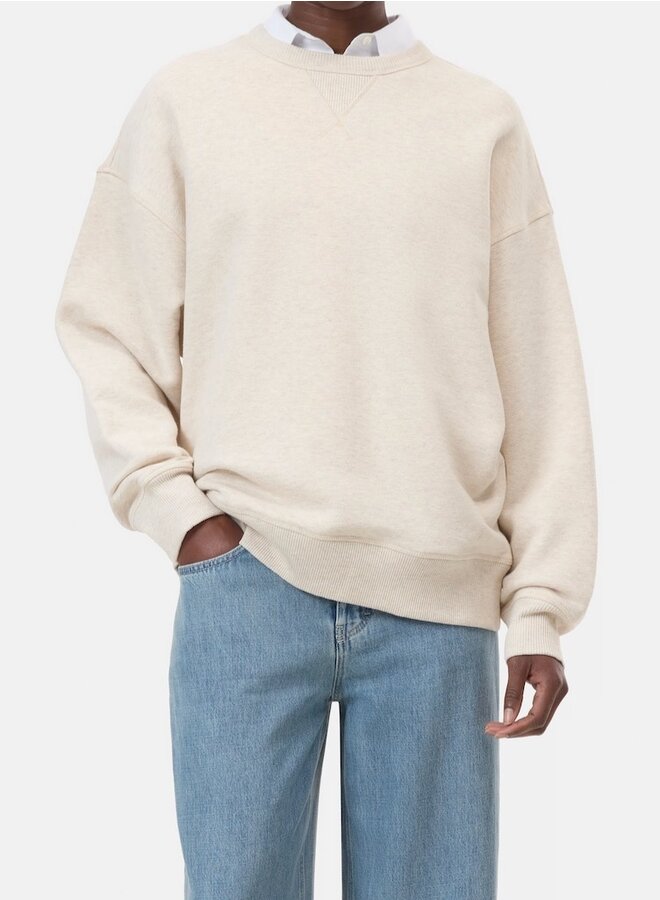 Relaxed Sweatshirt ecru