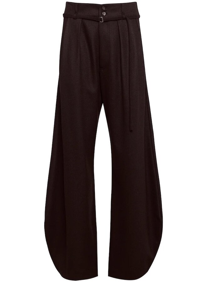 Flock trousers caffé