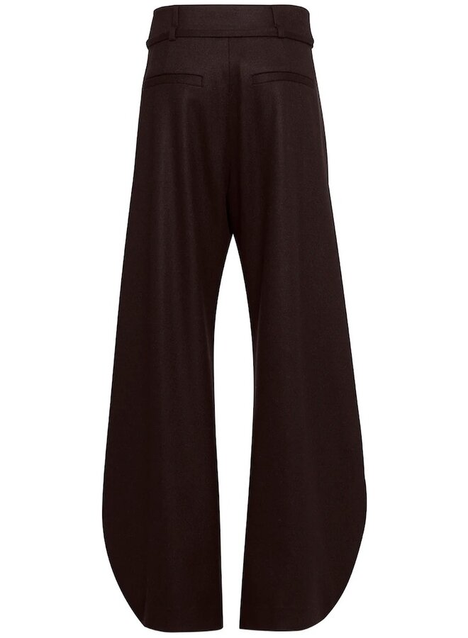 Flock trousers caffé