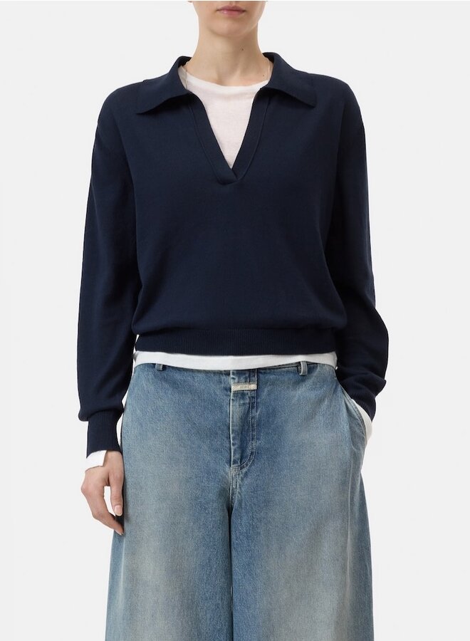 Polo LS navy