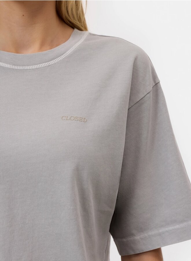 Relaxed tee grijs