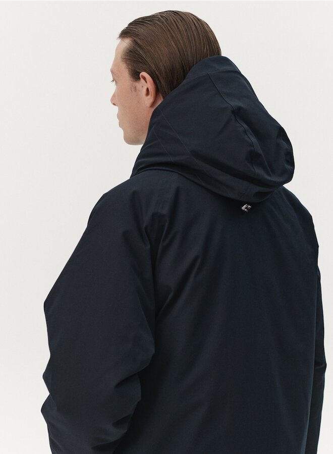 Long marinero navy coat