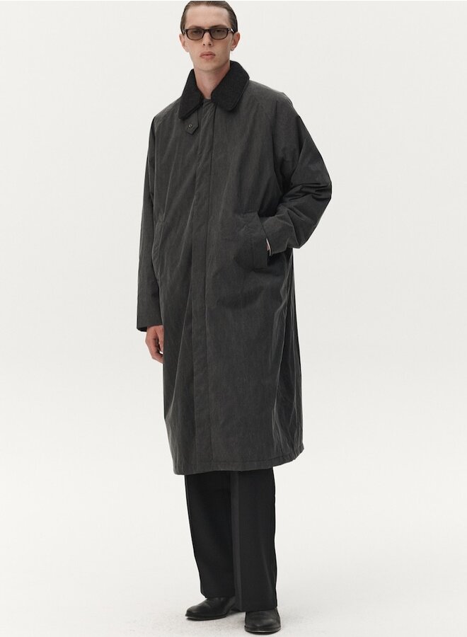 Long coach washed coat