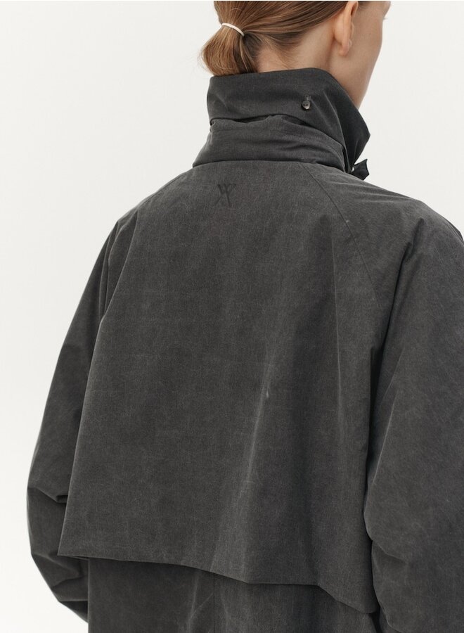 Long coach washed coat