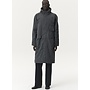 Gunther washed black coat