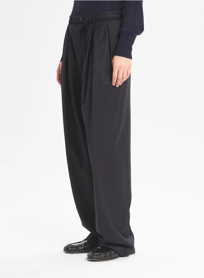 Pestrin flan pants navy