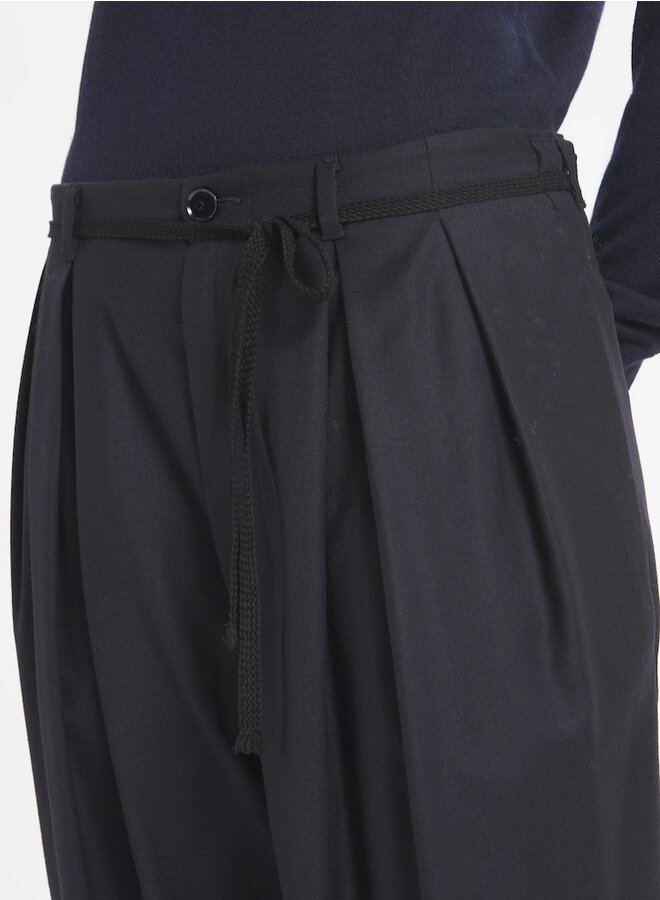 Pestrin flan pants navy