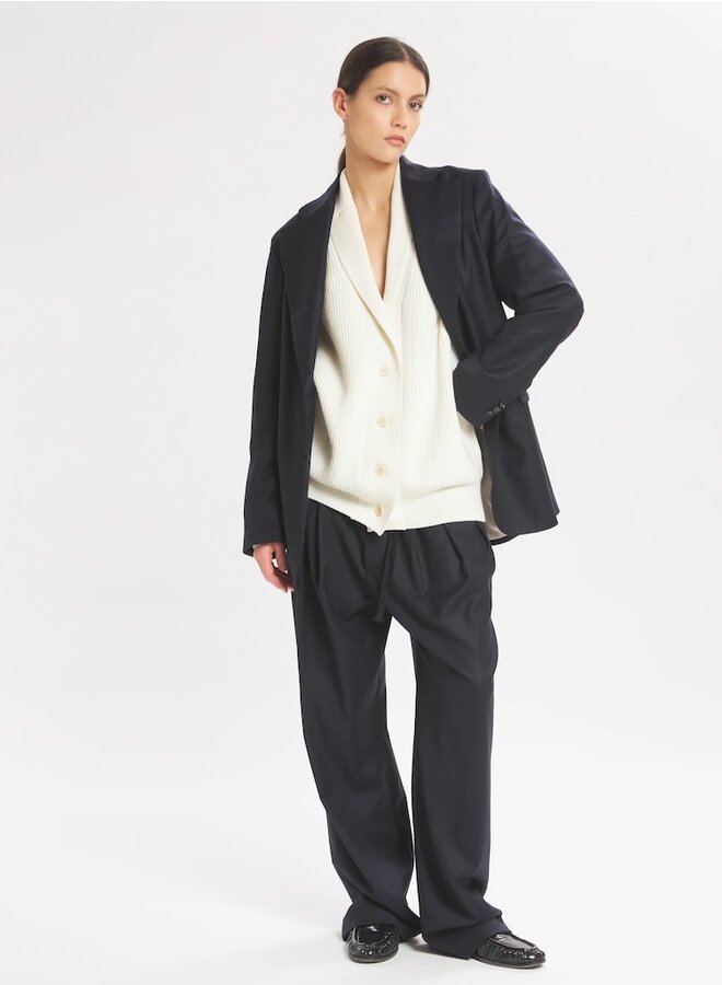 Pestrin flan pants navy