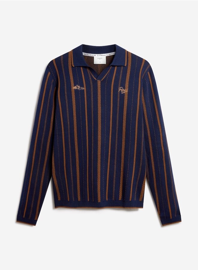 Citation knit shirt