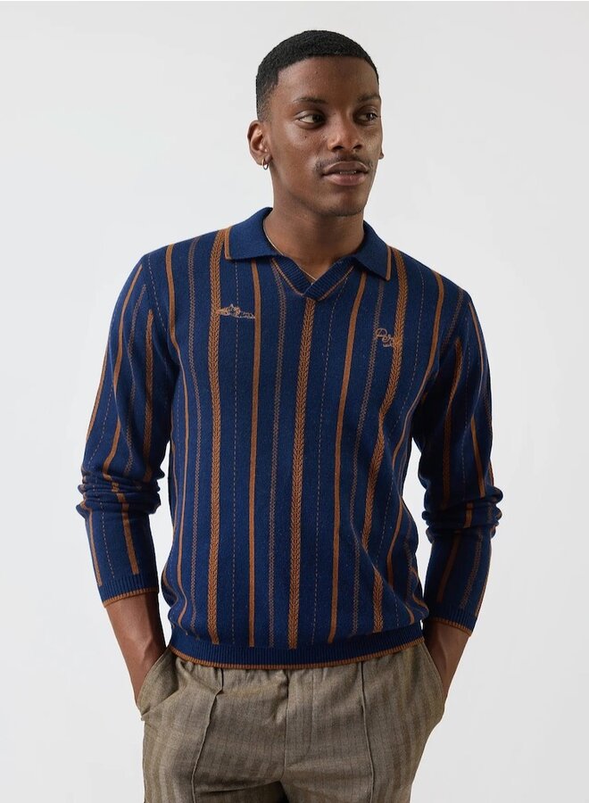 Citation knit shirt