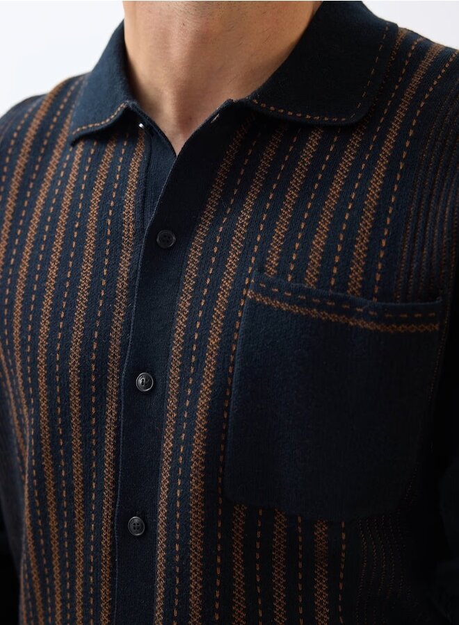 Appendix ls knit shirt