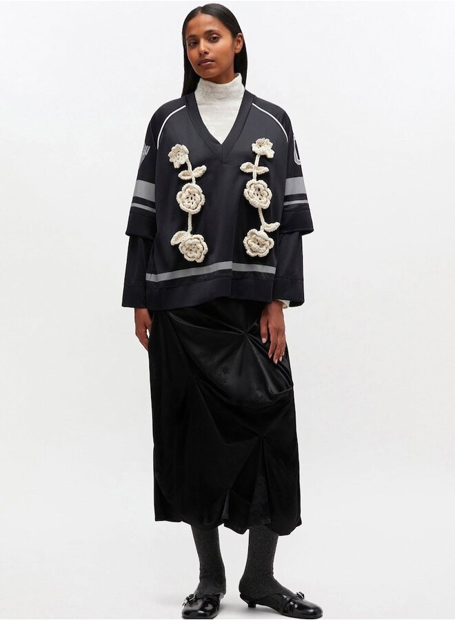 Cycora jersey top black