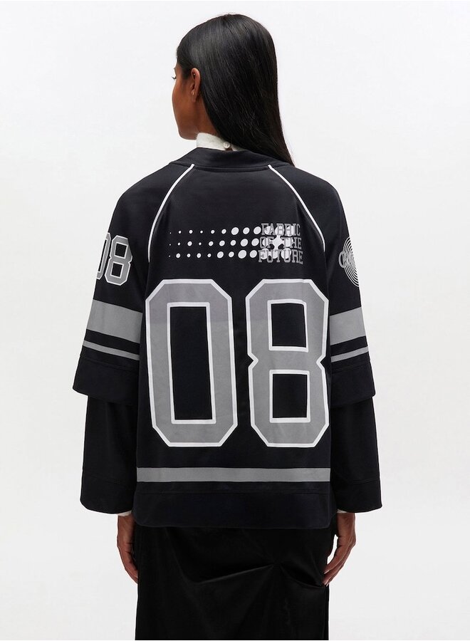 Cycora jersey top black