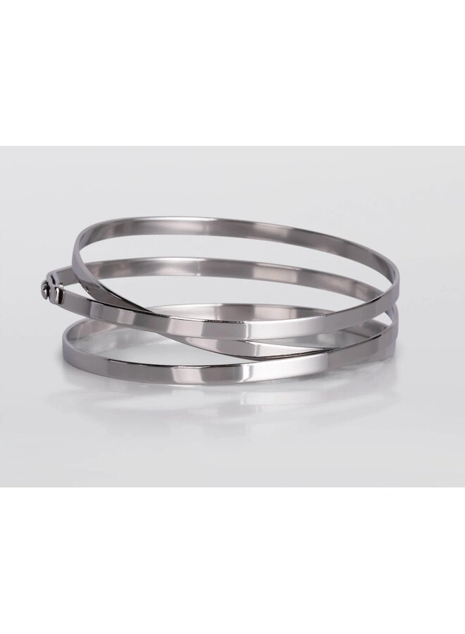 Cray coil small bracelet