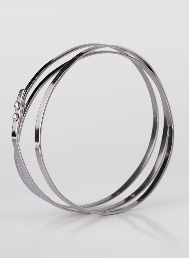 Cray coil small bracelet